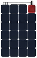 Solbian ALLinONE SP72 - flexibel zonnepaneel met ingebouwde acculader Solbian ALLinONE SP72 - flexibel zonnepaneel met ingebouwde acculader