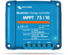 Victron Blue Solar MPPT 12/24 V 10A laadregelaar Victron Blue Solar MPPT 12/24 V 10A laadregelaar