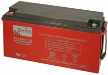 Zenith 12 volt 160Ah AGM - Deep Cycle Accu Zenith 12 volt 160Ah AGM - Deep Cycle Accu