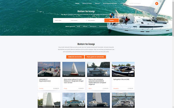 Nieuwe website eenbootkopen.nl