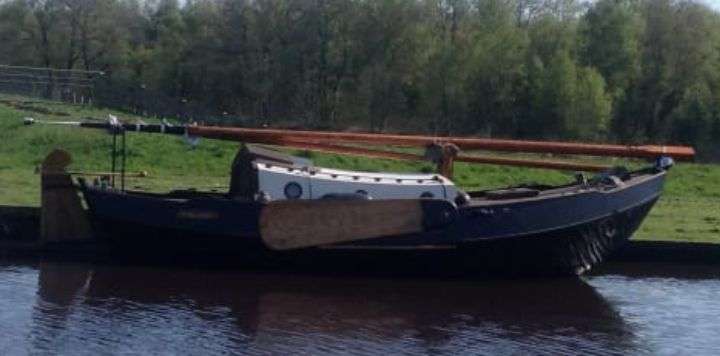 Mooie werfgebouwde zeeschouw