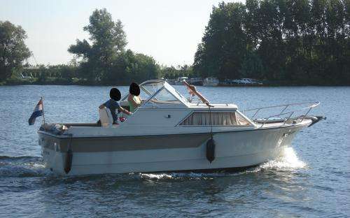 Marco 720 motorboot polyester diesel (2004) weekendkruiser compleet uitgerust