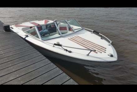 Mooie invader met 165 pk sterke mercruiser